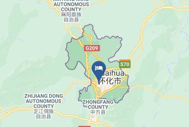 Huaihua - Lidun Wei'er Hotel Maps