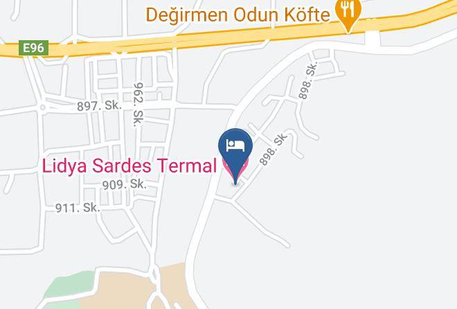 Lidya Sardes Termal Hotel Map - Manisa - Salihli