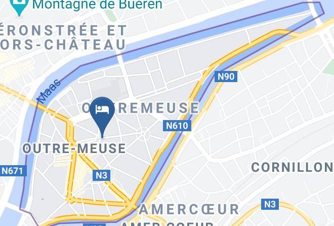 Liege - Liege Youth Hostel Maps
