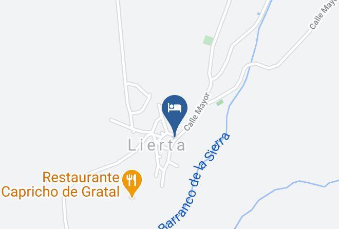 Huesca - Lierta Rural Maps