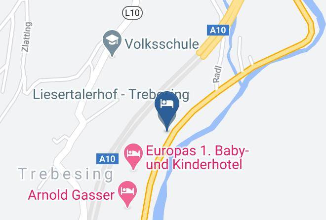 Spittal An Der Drau - Liesertalerhof Trebesing Maps