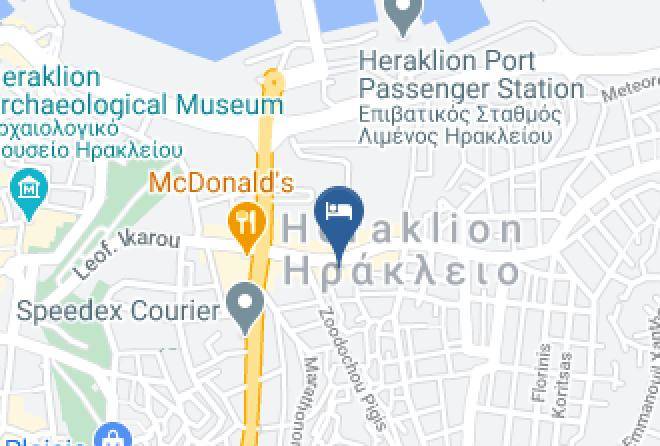 Iraklion - Life Boutique Hotel Maps