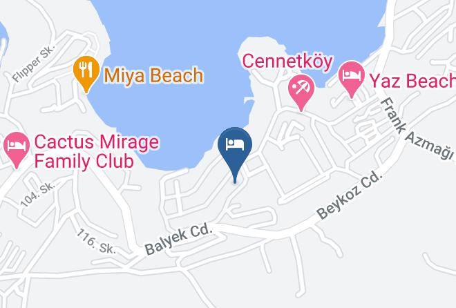 Bodrum - Life Butiq Hotel Maps