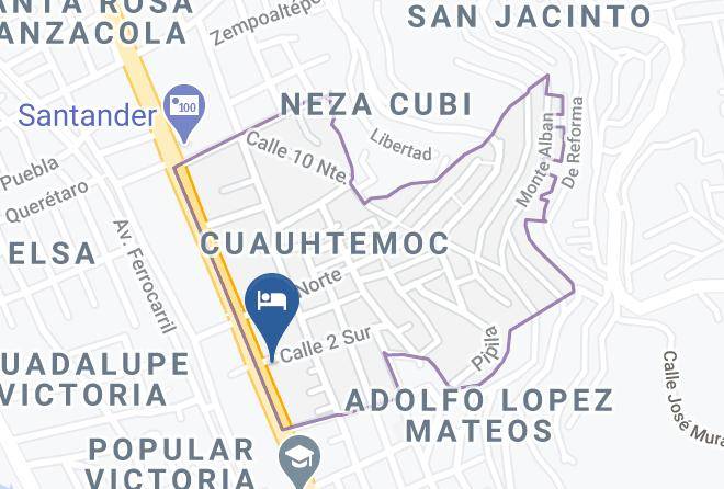 Oaxaca De Juarez - Life Hotel Maps