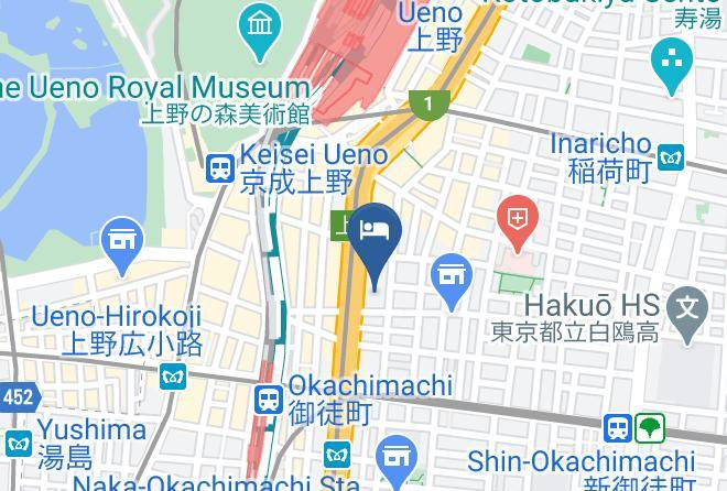 Taito Ward - Hotel Life Tree Maps