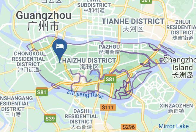 Guangzhou - Life Yajo Hotel Maps