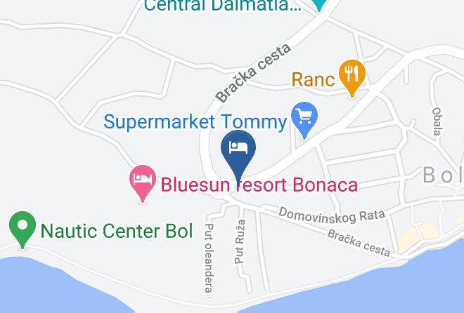 Bol - Lifestyle Hotel Vitar Maps