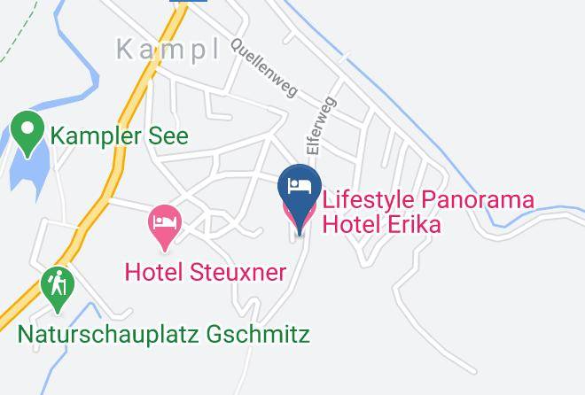 Innsbruck Land - Lifestyle Panorama Hotel Erika Maps