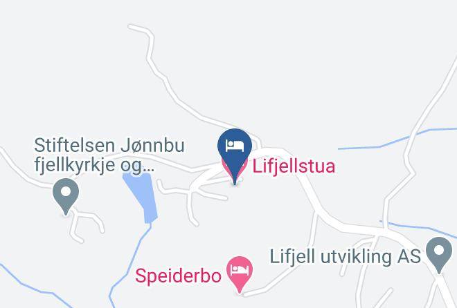 Bo - Lifjellstua Maps