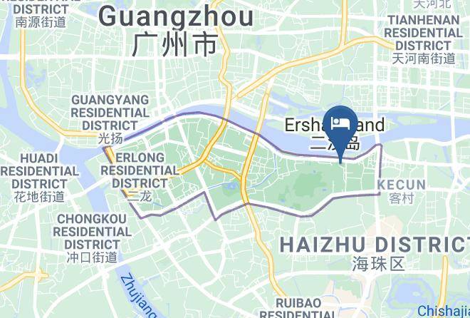 Guangzhou - Lifu Hotel Zhong Da North Branch Maps