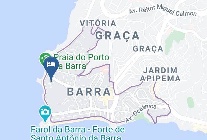 Salvador - Pousada Barra Porto Maps