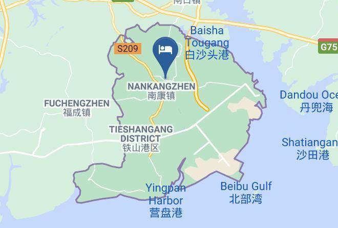 Beihai - Ligang Hotel Maps