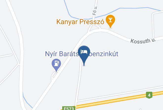 Nyirbogdany - Liget Panzio Maps