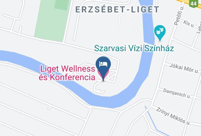 Szarvas - Liget Wellness Es Konferencia Hotel Maps