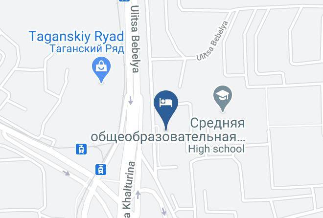 Yekaterinburg - Light Hotel On Bebelya Street Maps