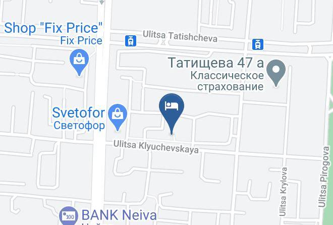 Yekaterinburg - Light Hotel On Klyuchevskaya Maps