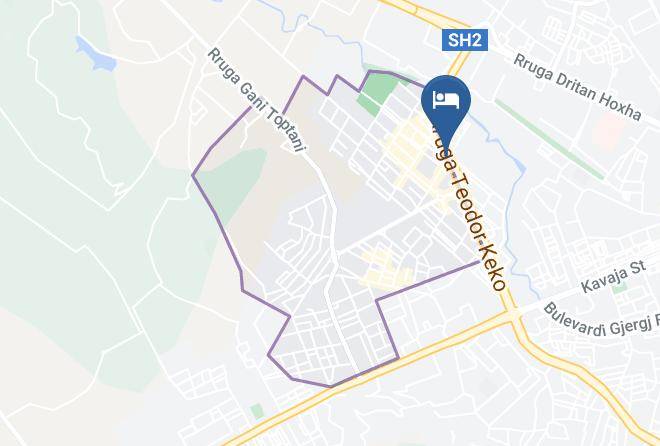 Tirana - Light Hotel Maps