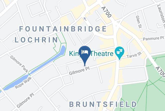 Edinburgh City - Light House Hostel Maps