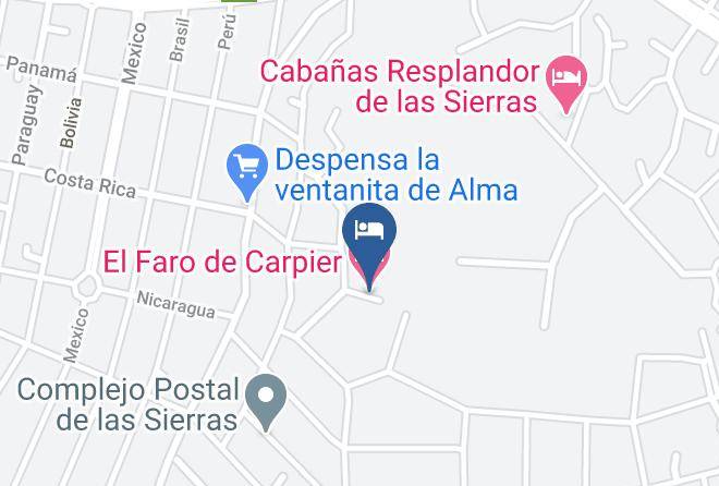 Punilla Department - El Faro De Carpier Maps