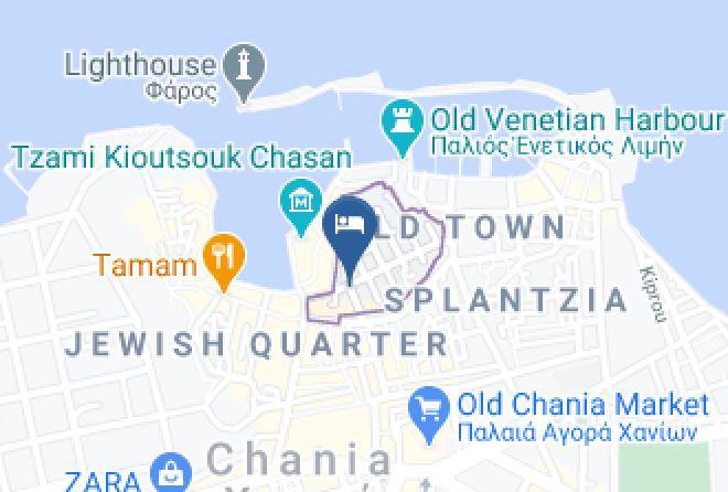 Khania - Lignum Suites Chania Maps