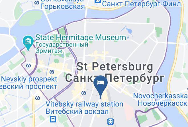 Saint Petersburg - Ligo Hotel Maps