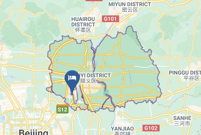 Shunyi District - Lihao Hotel Guozhan Branch Maps