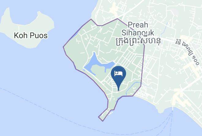 Preah Sihaknuk Town - Lihao Laguna International Hotel And Casino Maps