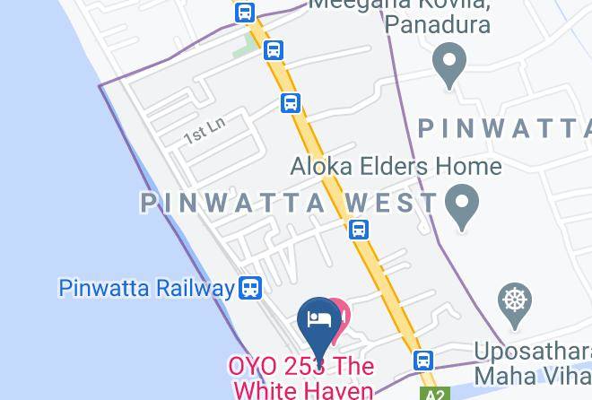 Lihinika Beach Hotel Map