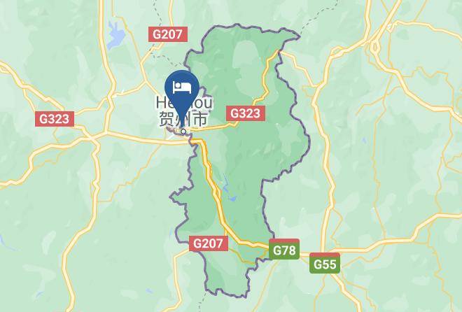 Hezhou - Lihui Hotel Maps