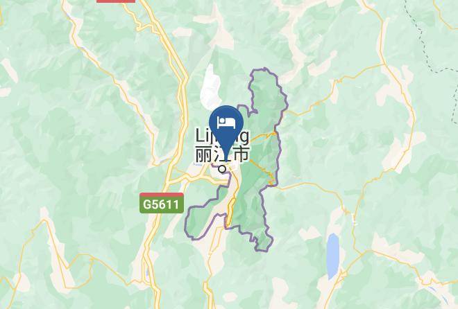 Lijiang Gemmer Hotel Map