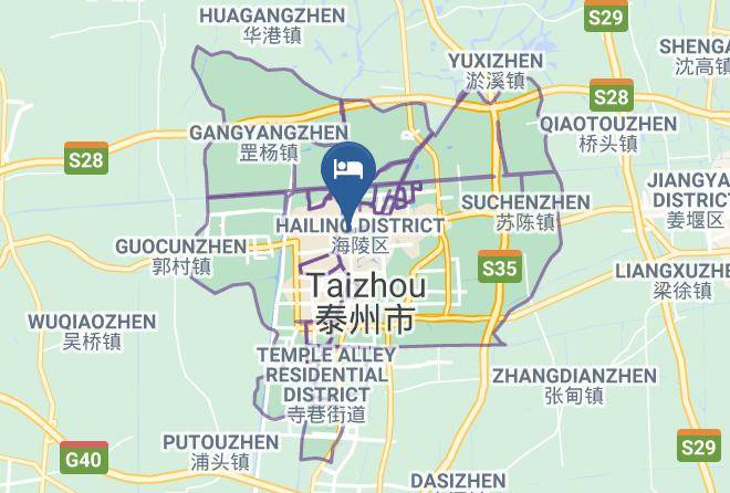 Taizhou - Lijin Garden Hotel Maps