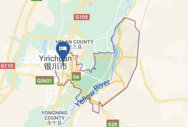 Yinchuan - Lijing 100 Business Hotel Maps