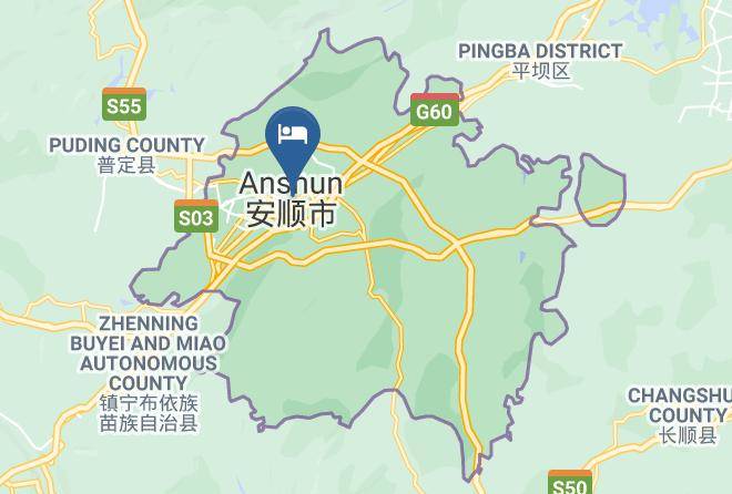 Anshun - Lijing Commercial Hotel Maps