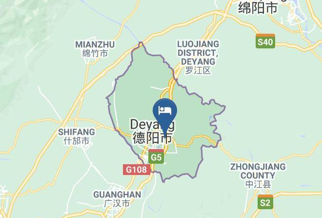 Deyang - Lijing Hotel Maps