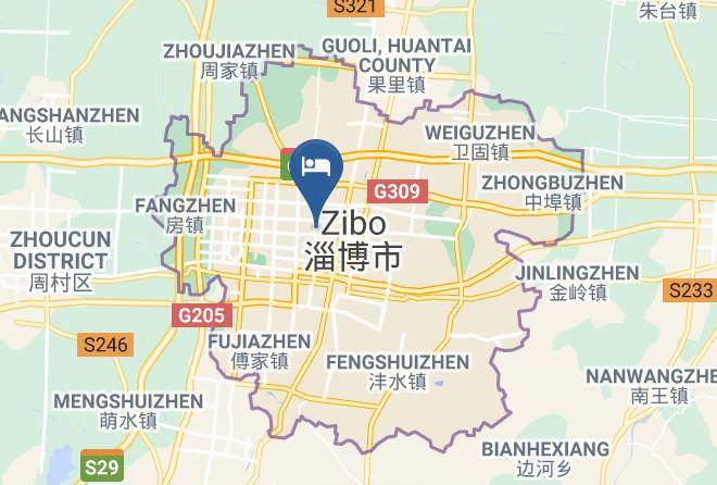 Zibo - Lijingyuan Hotel Maps