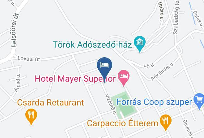 Alsoors - Lijoli Lounge Vendeghaz Maps