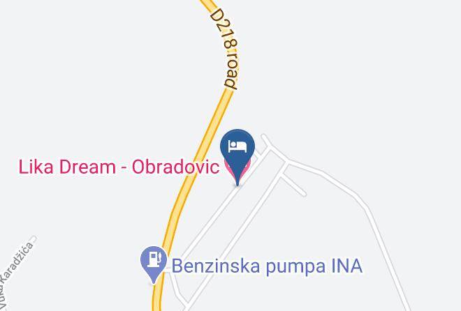Donji Lapac - Lika Dream Obradovic Maps