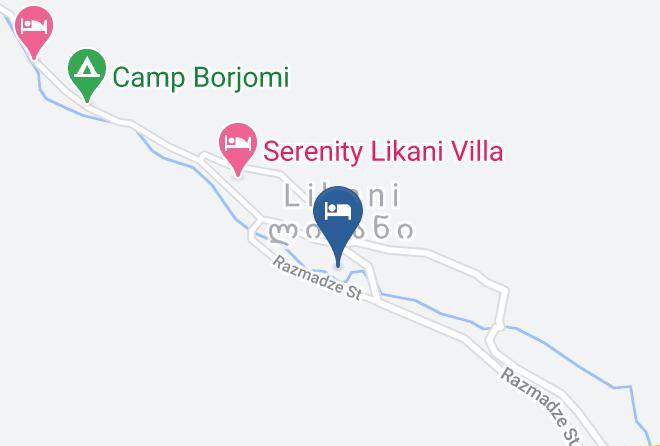 Borjomi - Likani Hotel Maps