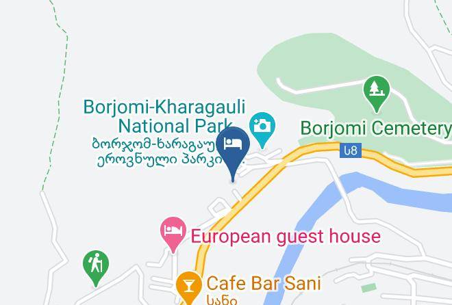 Borjomi - Likani Palace Maps