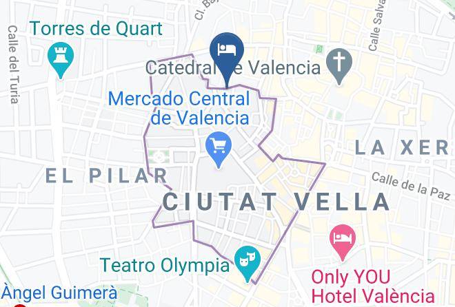 Valencia - Like Apatments Lonja Maps