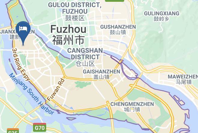 Fuzhou - Like Much Hotel Maps