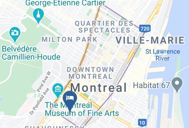 Montreal - Likeahotel Downtown Maps