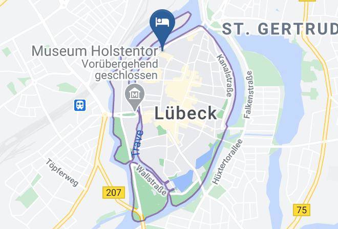 Lubeck - Likedeeler Am Stadthafen Maps