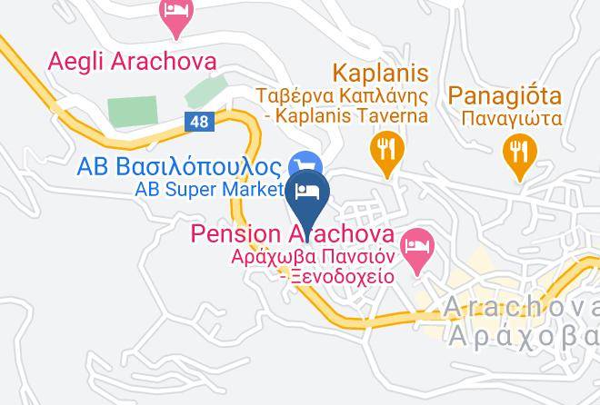 Voiotia - Likoria Hotel Maps
