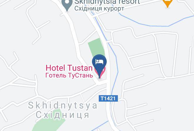 Boryslav - Likuvalno Ozdorovchyy Kompleks Tustan Maps