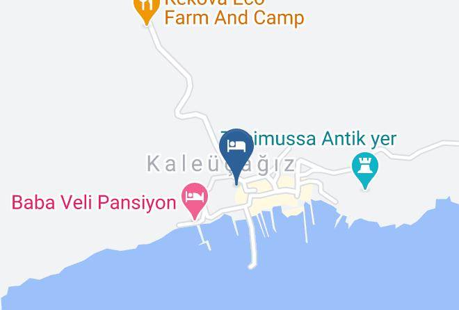 Antalya - Likya Pansiyon Maps
