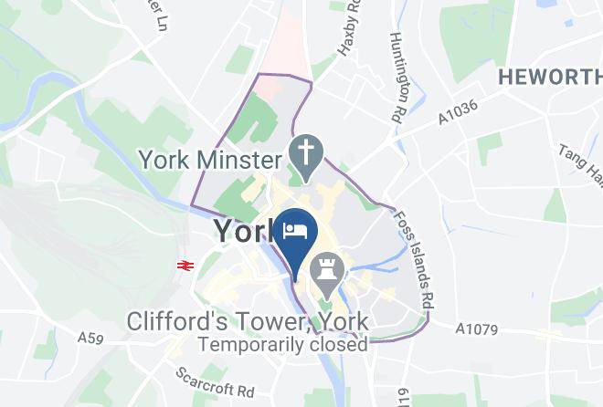 York - Lil's Bar And Bistro Maps