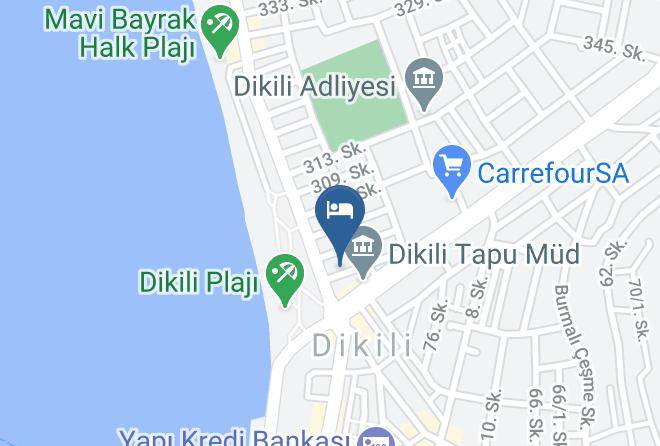 Dikili - Lila Boutique Hotel Maps