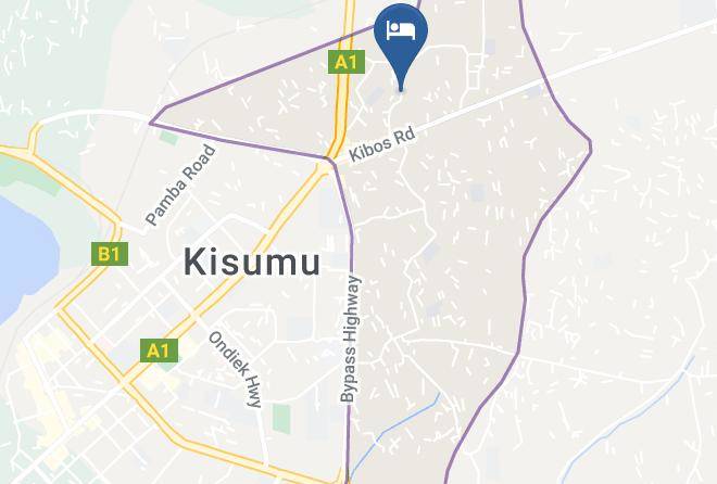 Kisumu - Lila Hotel Maps