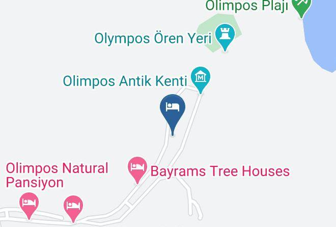 Antalya - Lila Pansiyon Maps
